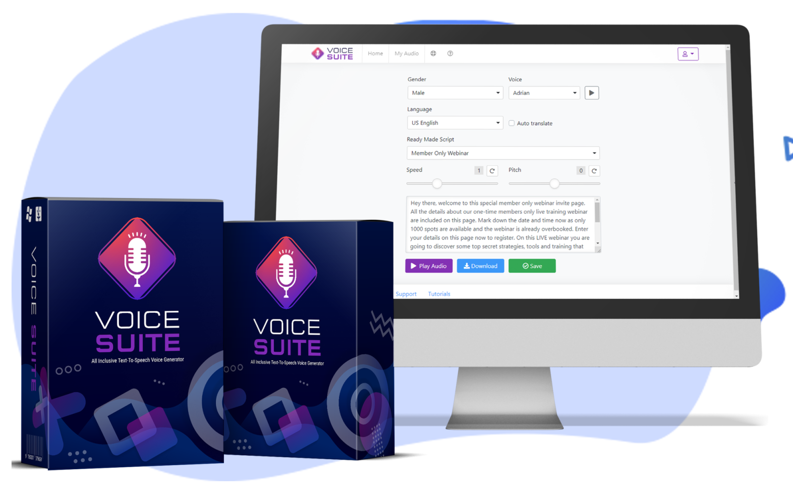 Upgrade #3 - VoiceSuite Unlimited - OTO ($39 Value)